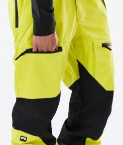 Arch Snowboard Pants Men Bright Yellow/Black