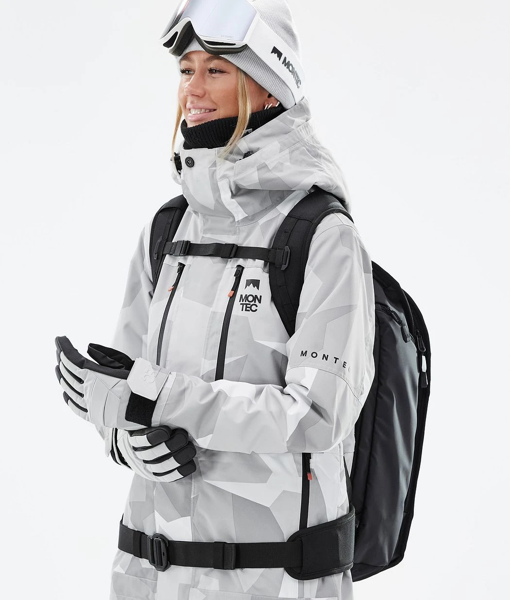 Fawk W Snowboard Jacket Women Snow Camo - Image 3