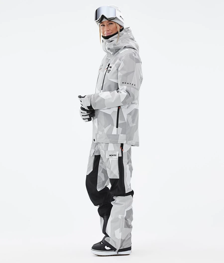 Fawk W Snowboard Jacket Women Snow Camo - Image 5