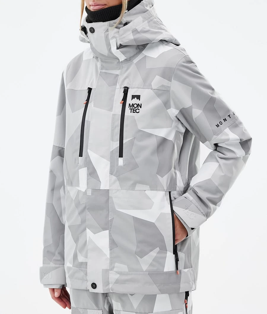 Fawk W Snowboard Jacket Women Snow Camo - Image 9