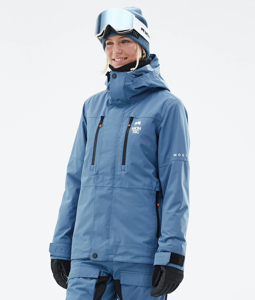 Fawk W Ski Jacket Women Blue Steel - Image 2
