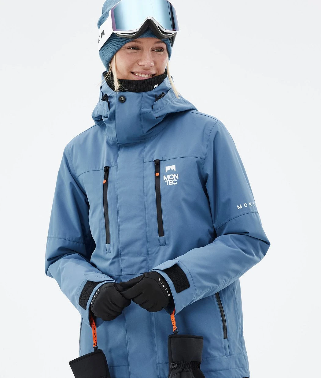 Fawk W Ski Jacket Women Blue Steel - Image 3