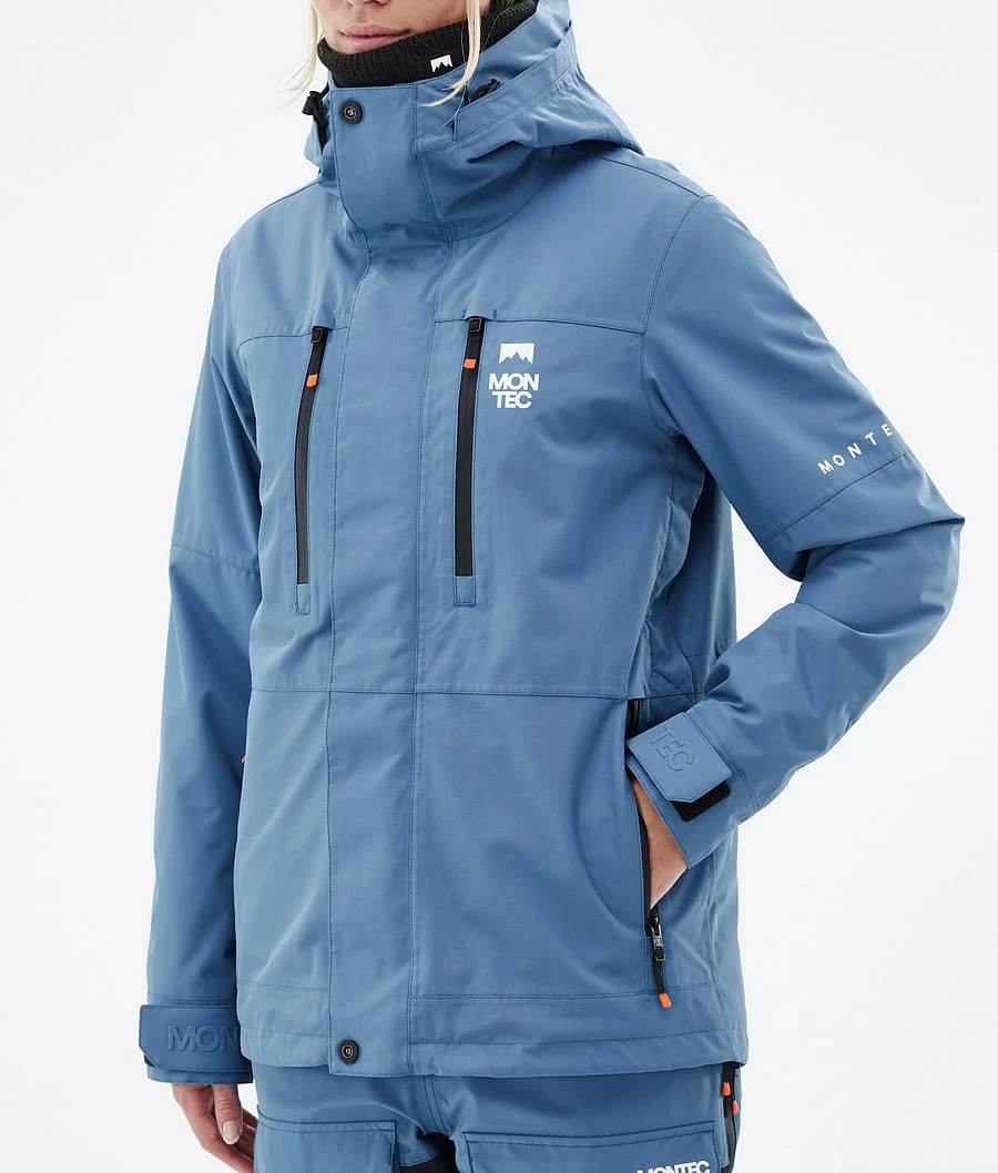 Fawk W Ski Jacket Women Blue Steel - Image 9