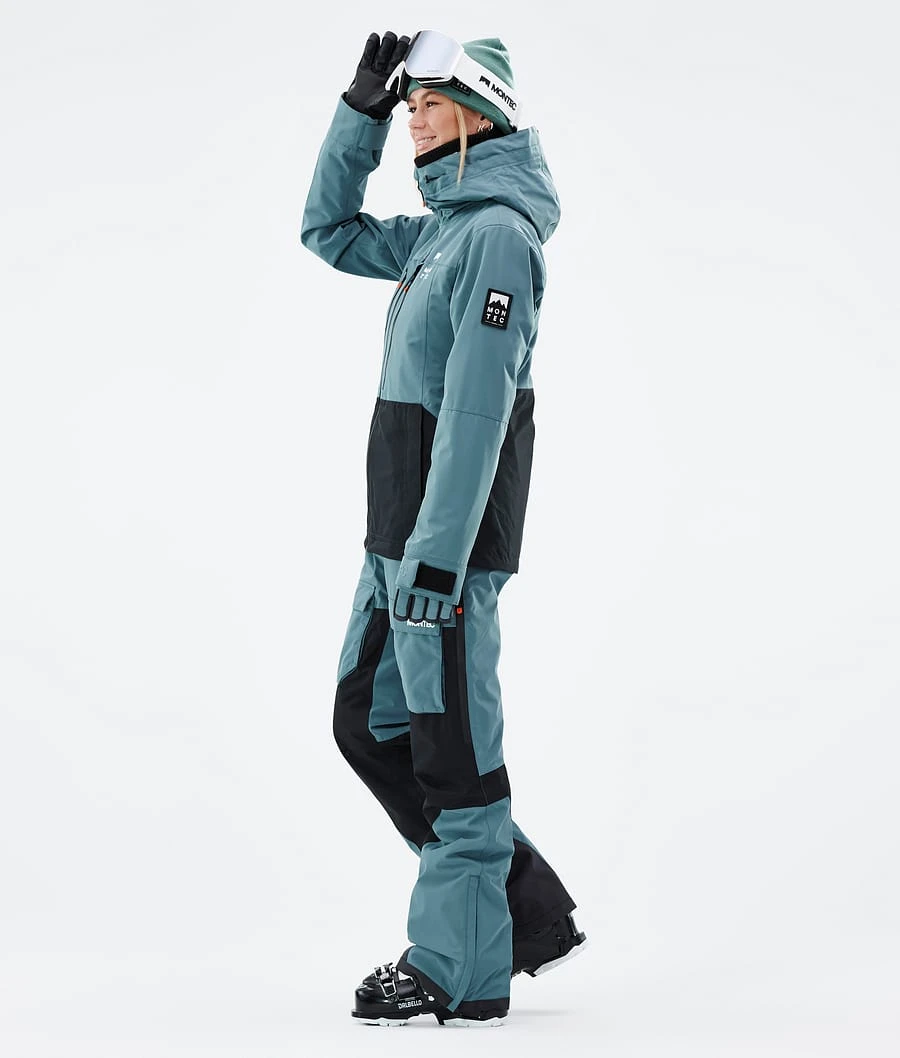 Moss W Ski Jacket Women Atlantic/Black - Image 4