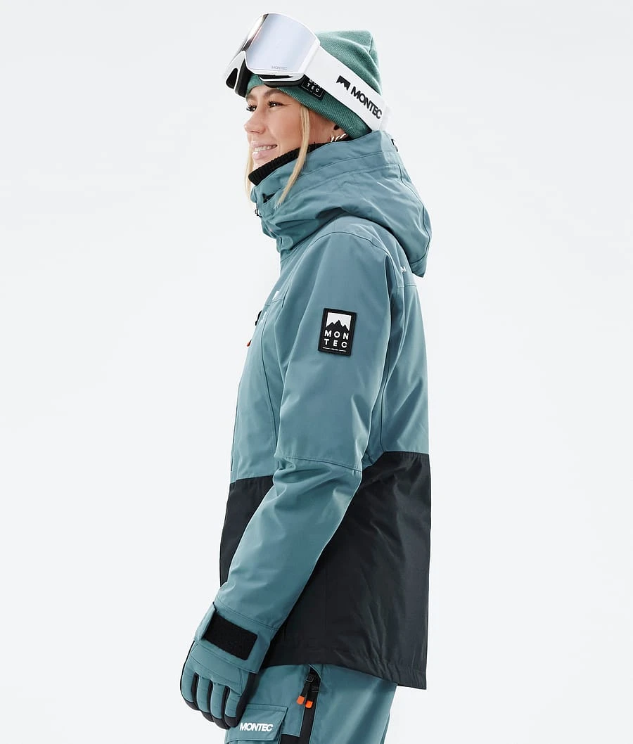 Moss W Ski Jacket Women Atlantic/Black - Image 6