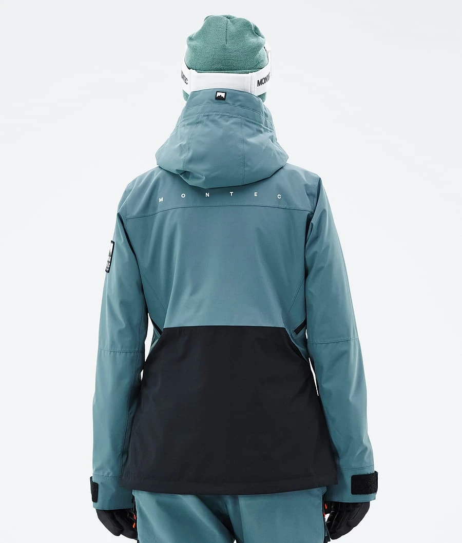 Moss W Ski Jacket Women Atlantic/Black - Image 7
