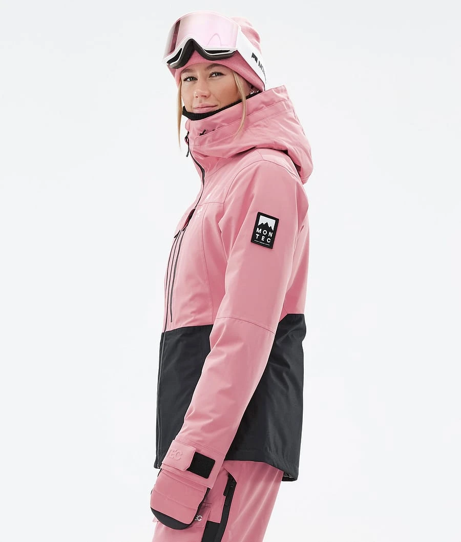 Moss W Ski Jacket Women Pink/Black - Image 6