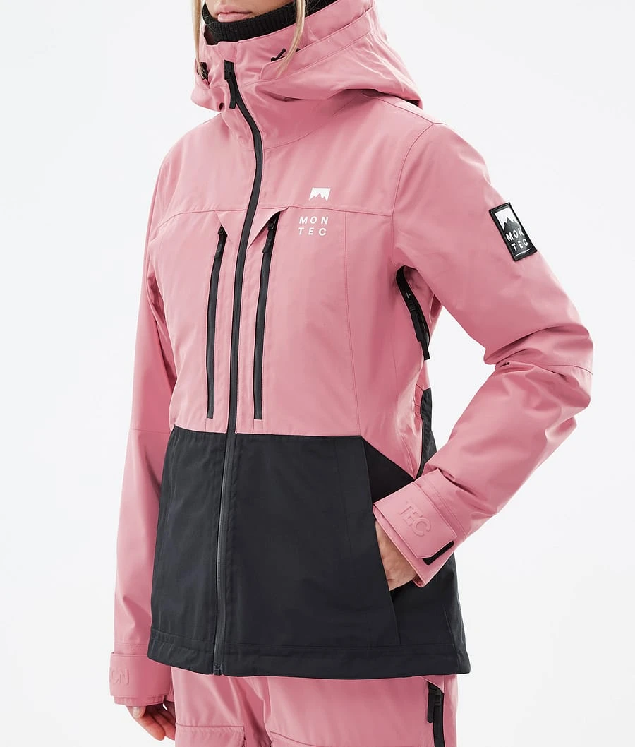 Moss W Ski Jacket Women Pink/Black - Image 8