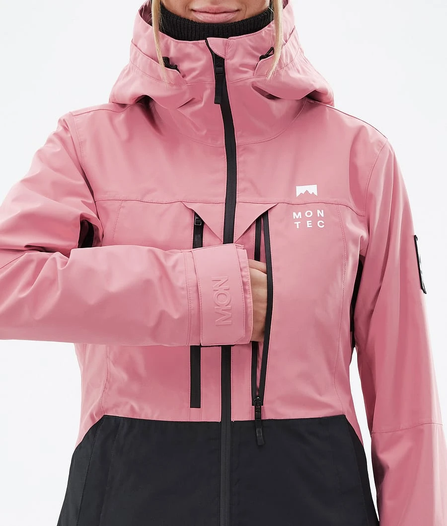Moss W Ski Jacket Women Pink/Black - Image 9