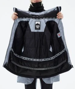 Moss W Ski Jacket Women Soft Blue/Black