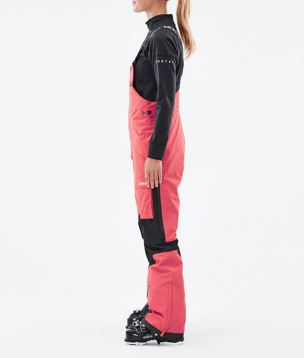 Fawk W Ski Pants Women Coral/Black - Image 3