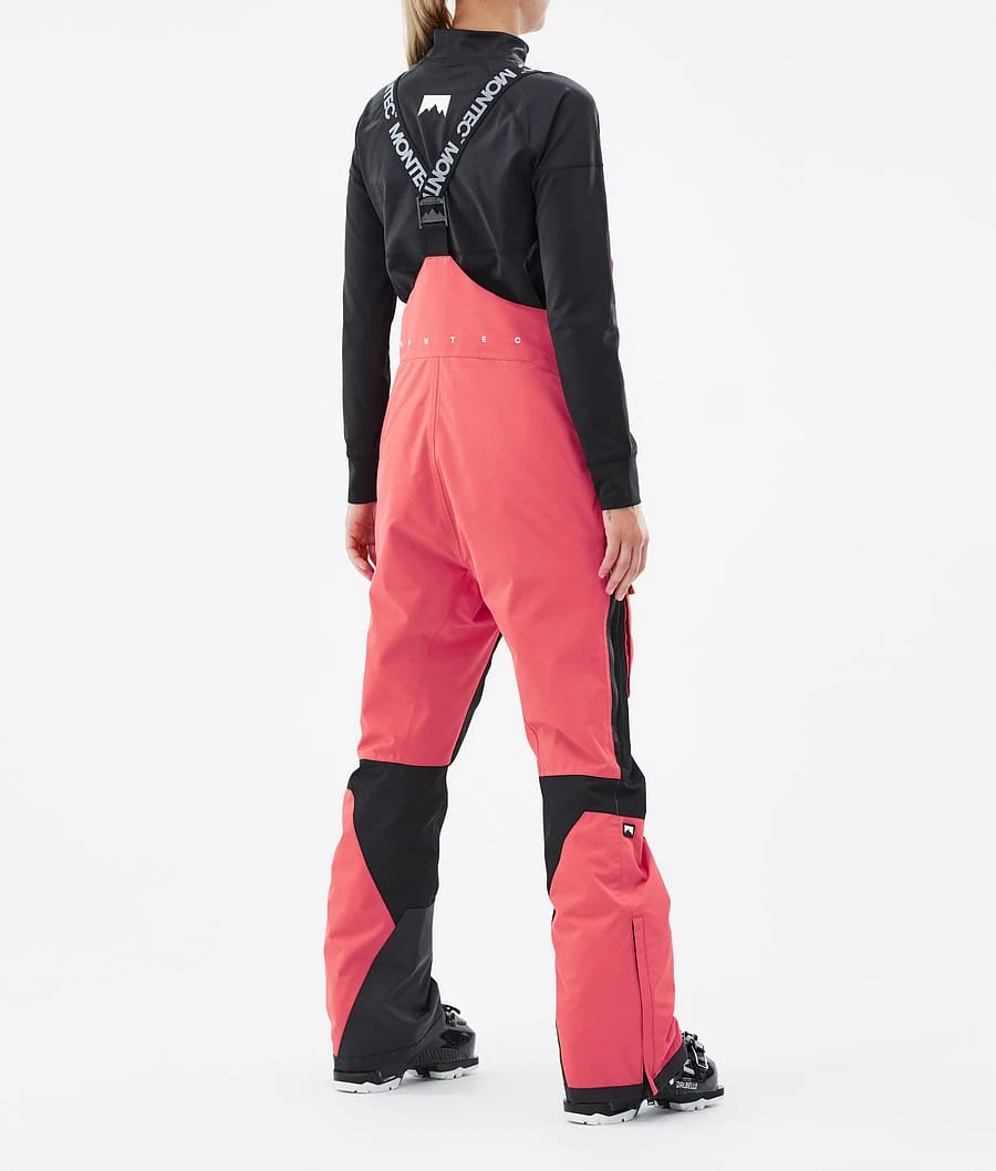 Fawk W Ski Pants Women Coral/Black - Image 4