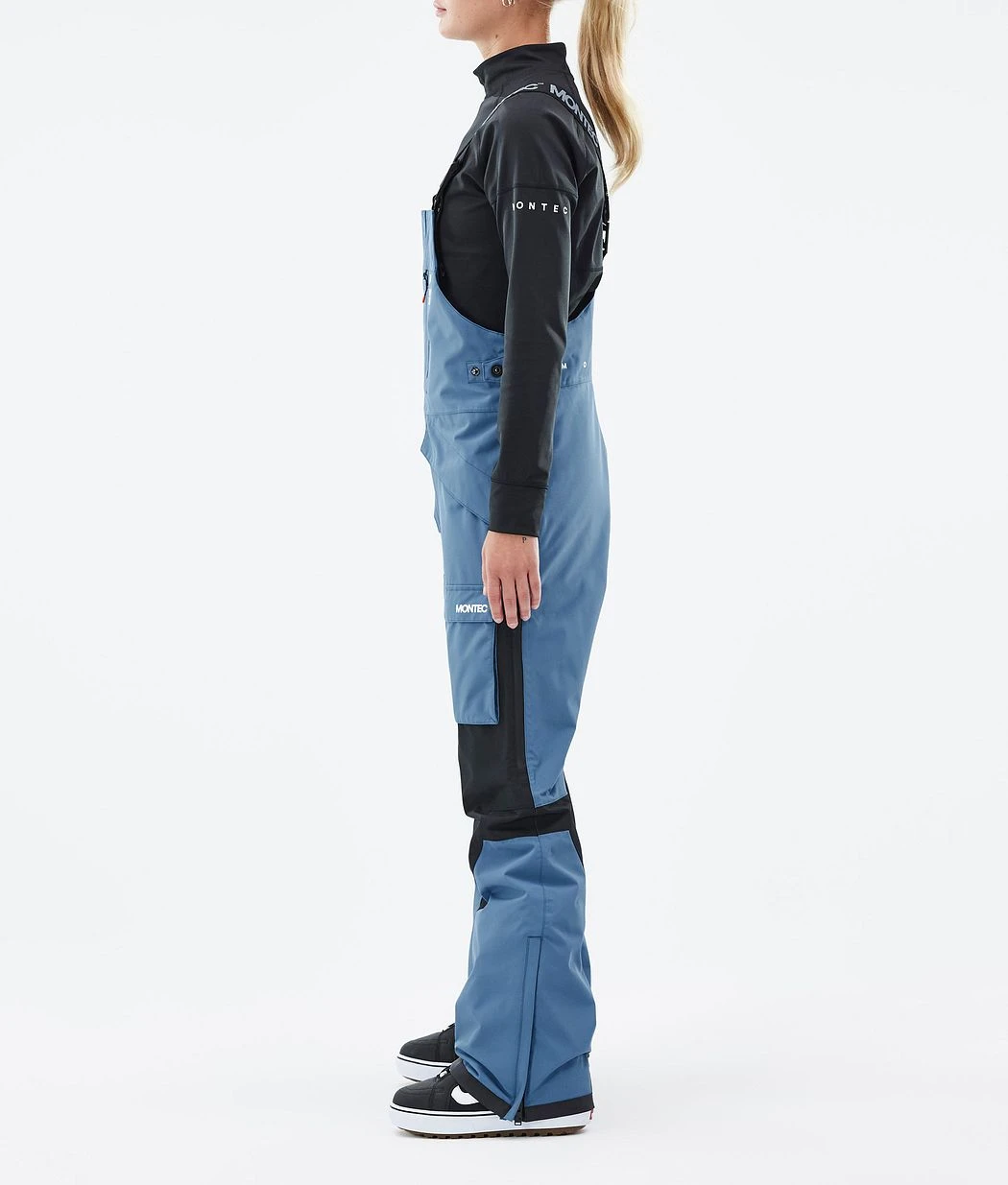 Fawk W Snowboard Pants Women Blue Steel/Black - Image 3