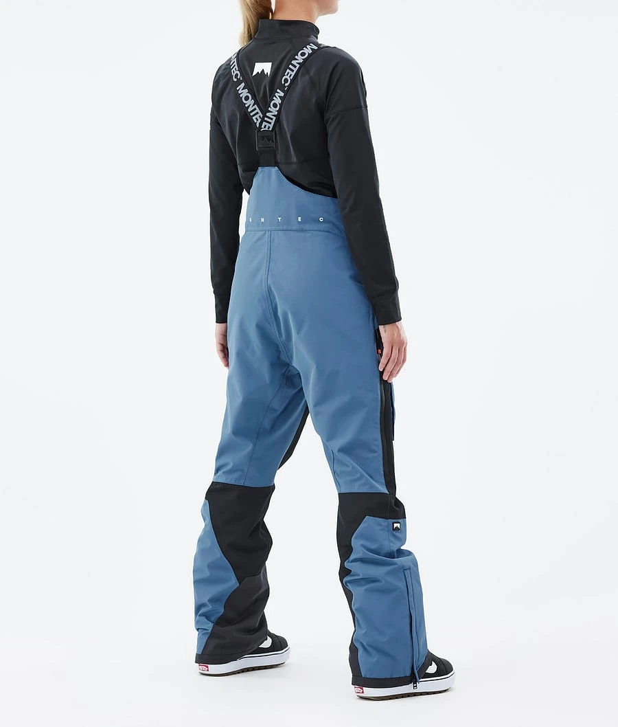 Fawk W Snowboard Pants Women Blue Steel/Black - Image 4