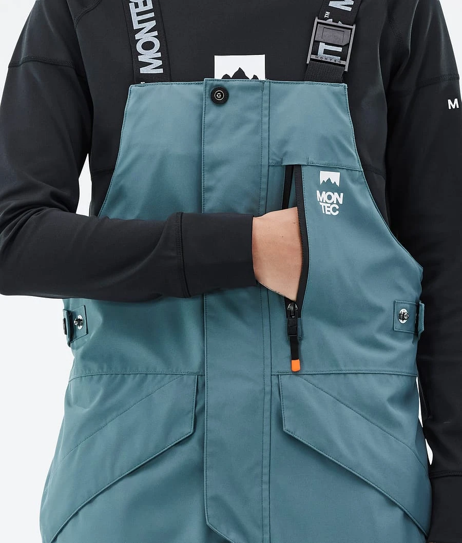 Fawk W Ski Pants Women Atlantic/Black - Image 6