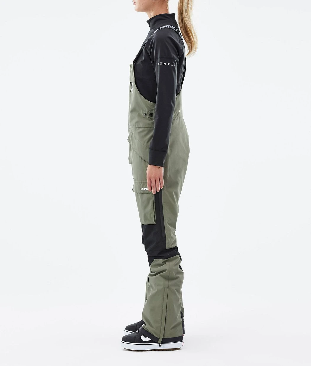 Fawk W Snowboard Pants Women Greenish/Black - Image 3