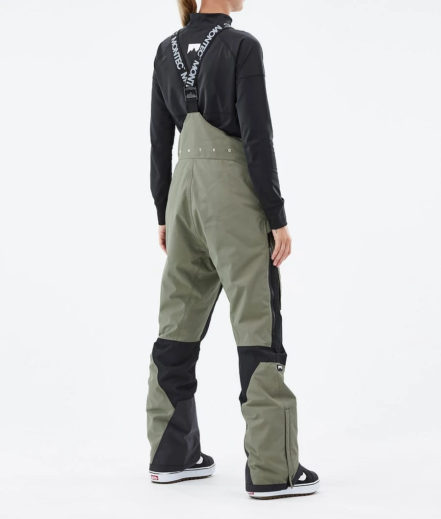 Fawk W Snowboard Pants Women Greenish/Black - Image 4