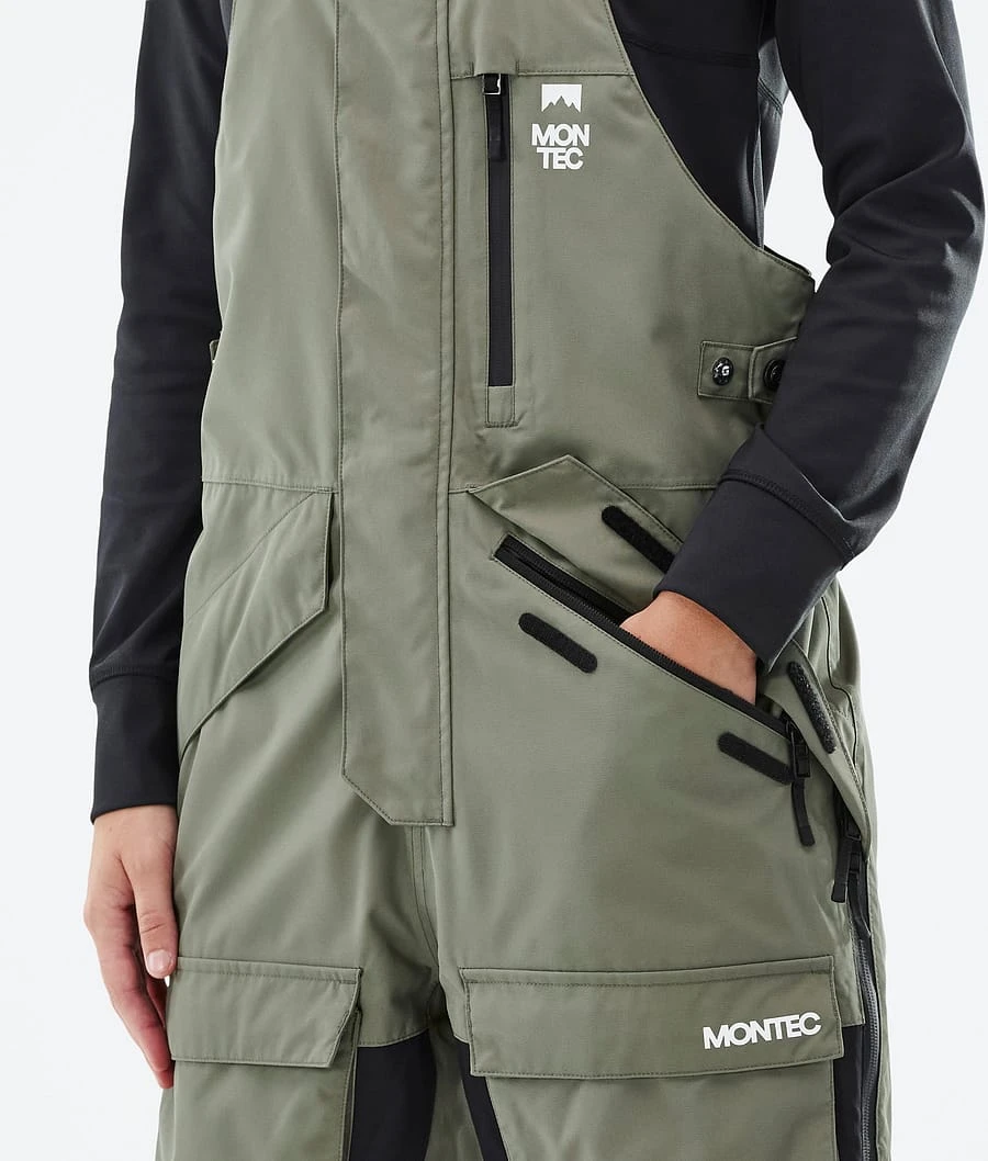 Fawk W Snowboard Pants Women Greenish/Black - Image 5