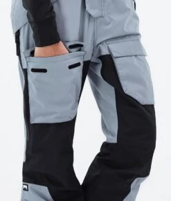 Fawk W Ski Pants Women Soft Blue/Black