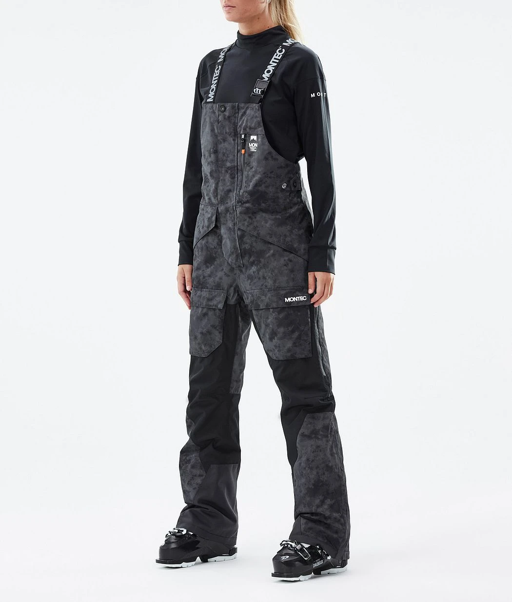 Fawk W Ski Pants Women Black Tiedye - Image 2