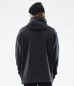 Delta Fleece Hoodie Men Black