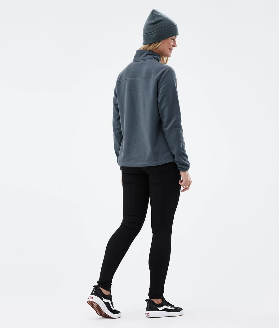 Echo W Fleece Sweater Women Metal Blue - Image 5