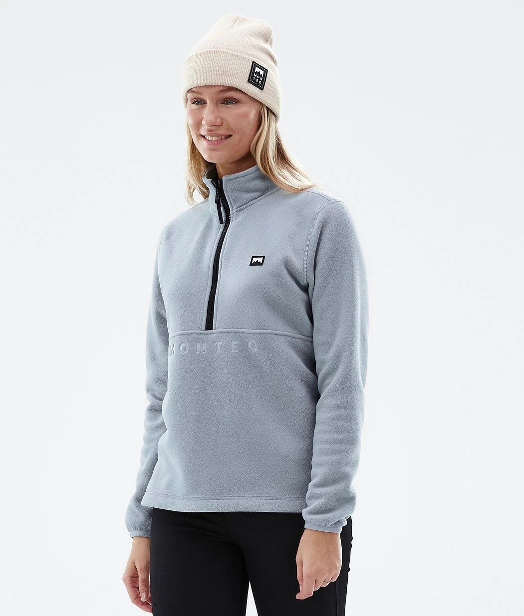 Echo W Fleece Sweater Women Soft Blue - Image 2