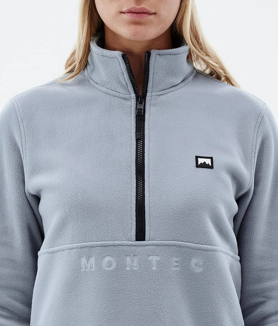 Echo W Fleece Sweater Women Soft Blue - Image 6