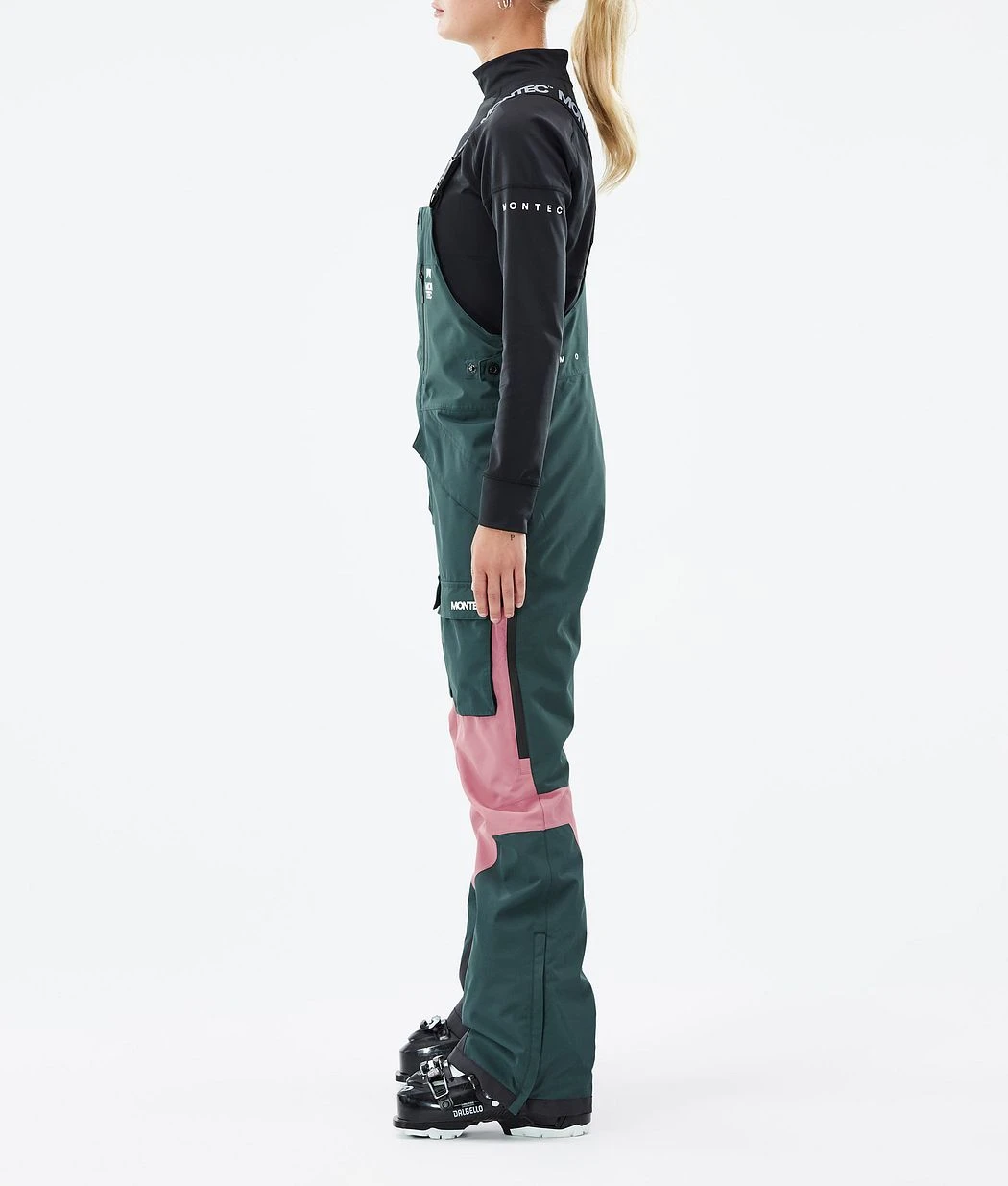 Fawk W Ski Pants Women Dark Atlantic/Pink - Image 3