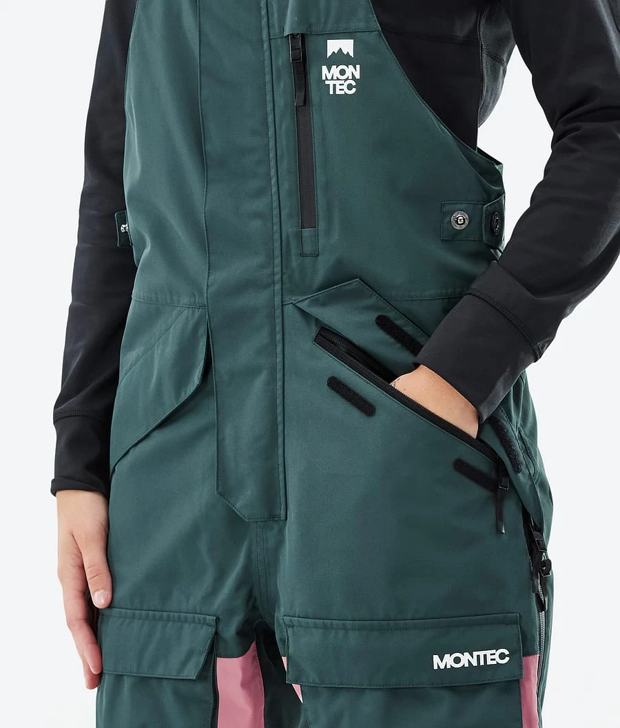 Fawk W Ski Pants Women Dark Atlantic/Pink - Image 5