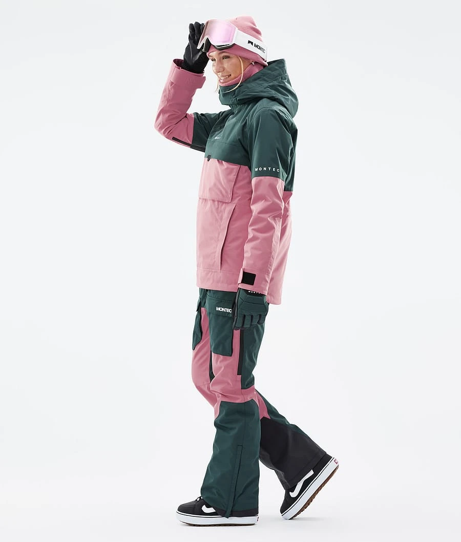 Dune W Snowboard Jacket Women Dark Atlantic/Pink - Image 5