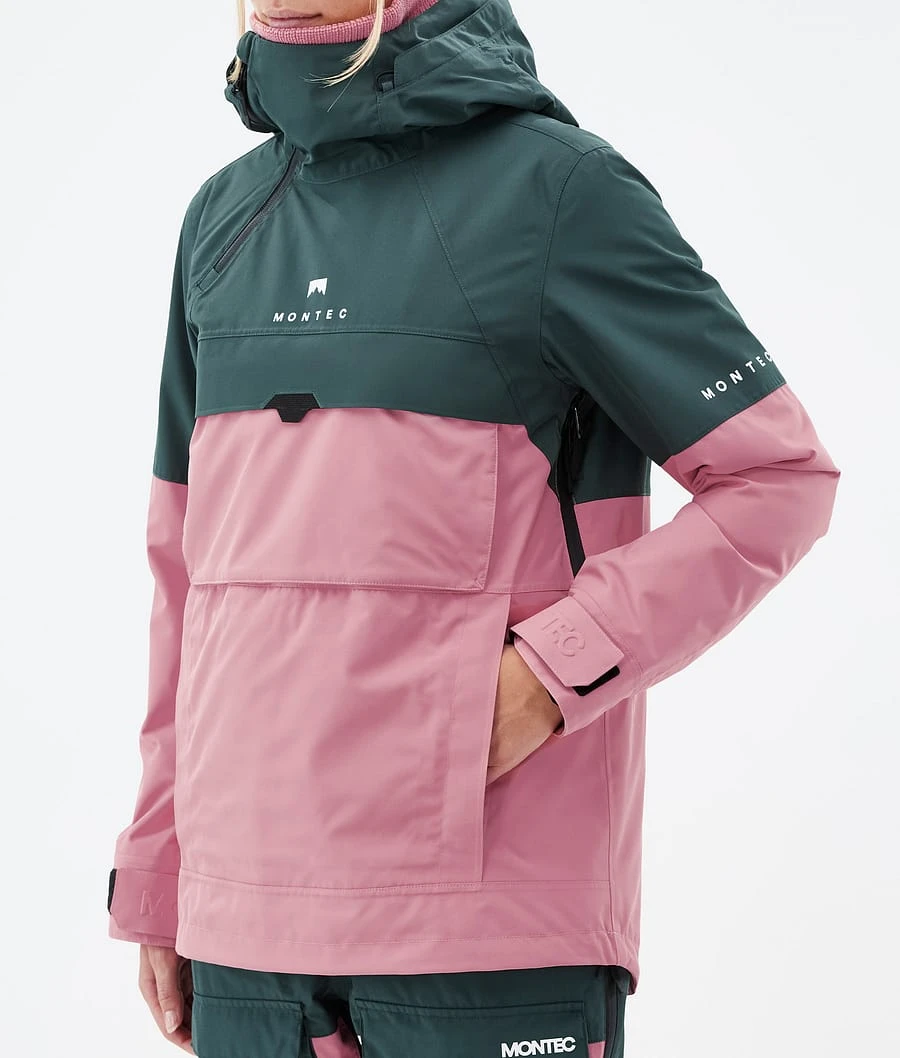 Dune W Snowboard Jacket Women Dark Atlantic/Pink - Image 9