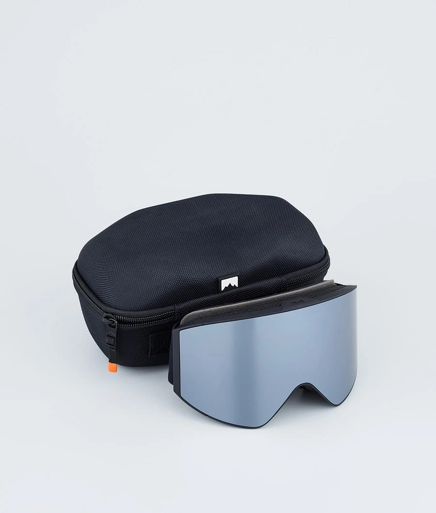 Scope Ski Goggles Black/Black Mirror - Image 5
